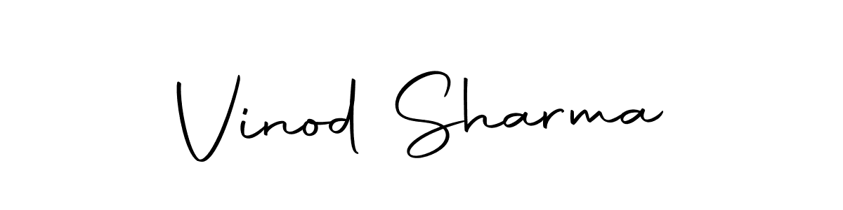 Make a beautiful signature design for name Vinod Sharma. Use this online signature maker to create a handwritten signature for free. Vinod Sharma signature style 10 images and pictures png