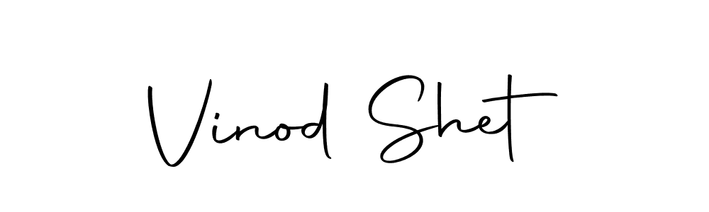 if you are searching for the best signature style for your name Vinod Shet. so please give up your signature search. here we have designed multiple signature styles  using Autography-DOLnW. Vinod Shet signature style 10 images and pictures png