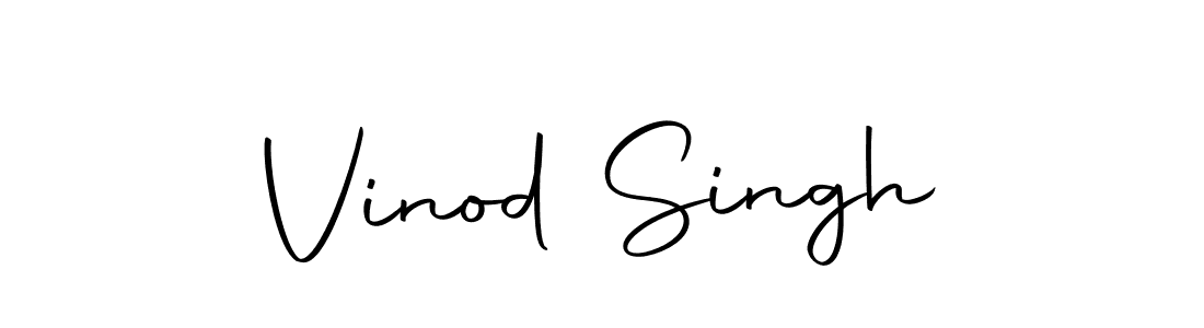 How to make Vinod Singh name signature. Use Autography-DOLnW style for creating short signs online. This is the latest handwritten sign. Vinod Singh signature style 10 images and pictures png