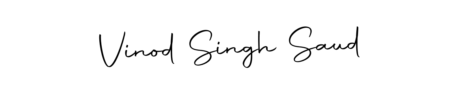 Vinod Singh Saud stylish signature style. Best Handwritten Sign (Autography-DOLnW) for my name. Handwritten Signature Collection Ideas for my name Vinod Singh Saud. Vinod Singh Saud signature style 10 images and pictures png