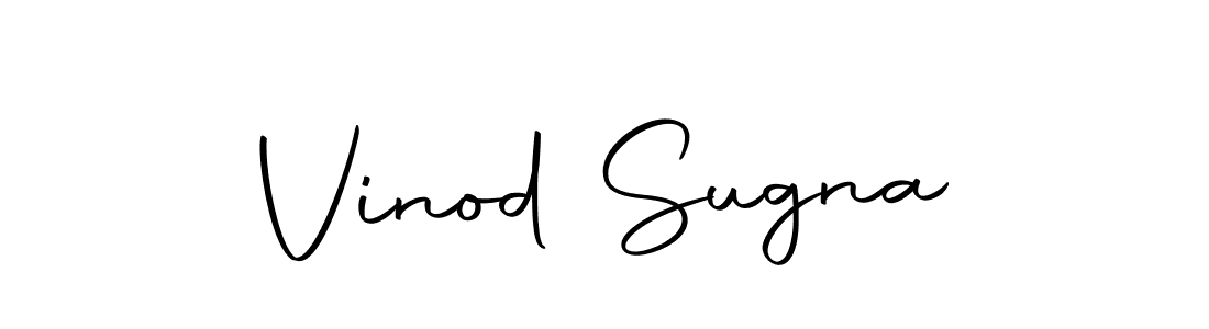 Make a beautiful signature design for name Vinod Sugna. Use this online signature maker to create a handwritten signature for free. Vinod Sugna signature style 10 images and pictures png