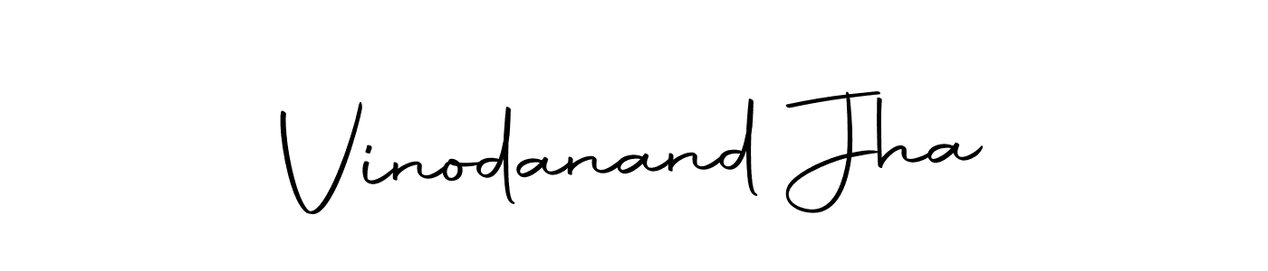 Make a beautiful signature design for name Vinodanand Jha. With this signature (Autography-DOLnW) style, you can create a handwritten signature for free. Vinodanand Jha signature style 10 images and pictures png