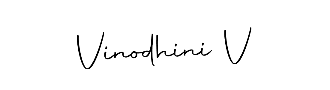 How to make Vinodhini V signature? Autography-DOLnW is a professional autograph style. Create handwritten signature for Vinodhini V name. Vinodhini V signature style 10 images and pictures png