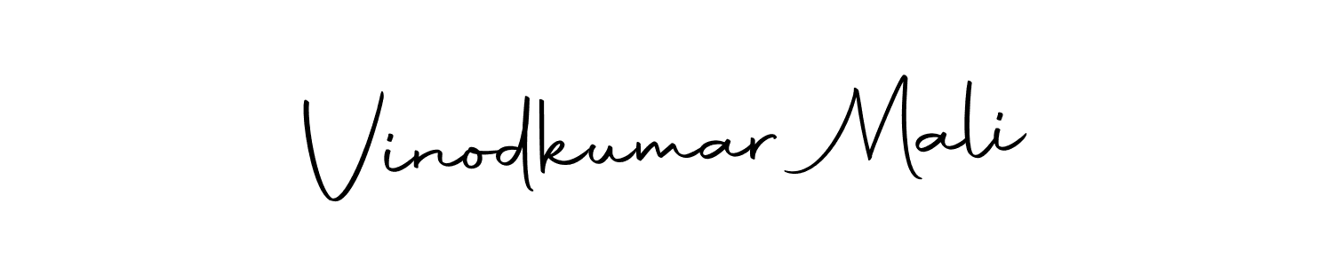 Also we have Vinodkumar Mali name is the best signature style. Create professional handwritten signature collection using Autography-DOLnW autograph style. Vinodkumar Mali signature style 10 images and pictures png