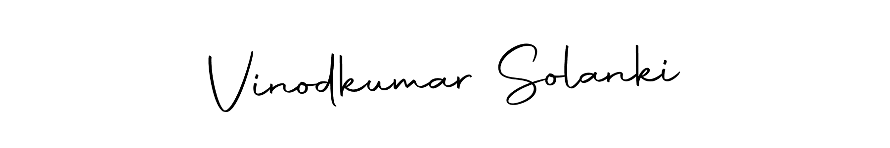 Make a short Vinodkumar Solanki signature style. Manage your documents anywhere anytime using Autography-DOLnW. Create and add eSignatures, submit forms, share and send files easily. Vinodkumar Solanki signature style 10 images and pictures png