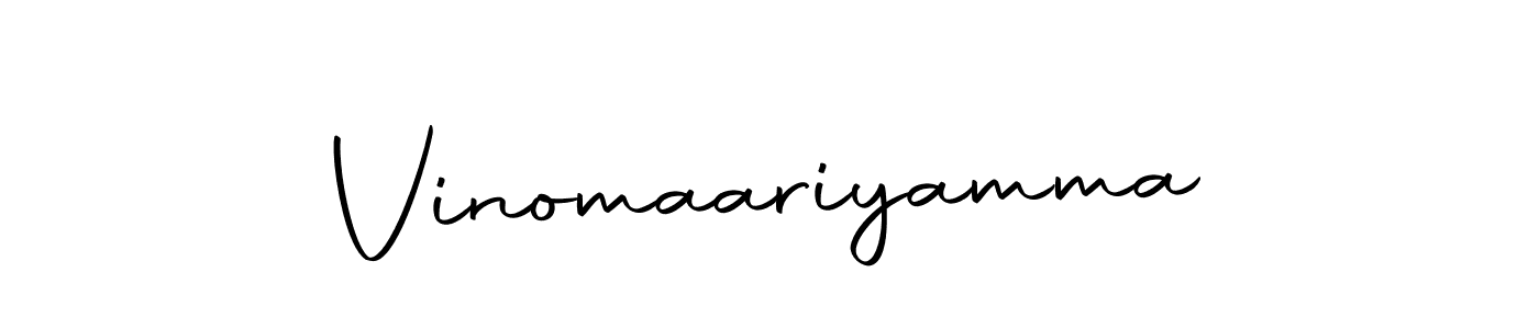 Design your own signature with our free online signature maker. With this signature software, you can create a handwritten (Autography-DOLnW) signature for name Vinomaariyamma. Vinomaariyamma signature style 10 images and pictures png