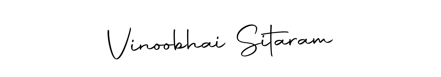 Make a beautiful signature design for name Vinoobhai Sitaram. With this signature (Autography-DOLnW) style, you can create a handwritten signature for free. Vinoobhai Sitaram signature style 10 images and pictures png