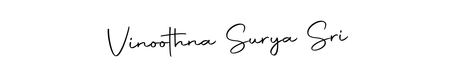 Autography-DOLnW is a professional signature style that is perfect for those who want to add a touch of class to their signature. It is also a great choice for those who want to make their signature more unique. Get Vinoothna Surya Sri name to fancy signature for free. Vinoothna Surya Sri signature style 10 images and pictures png