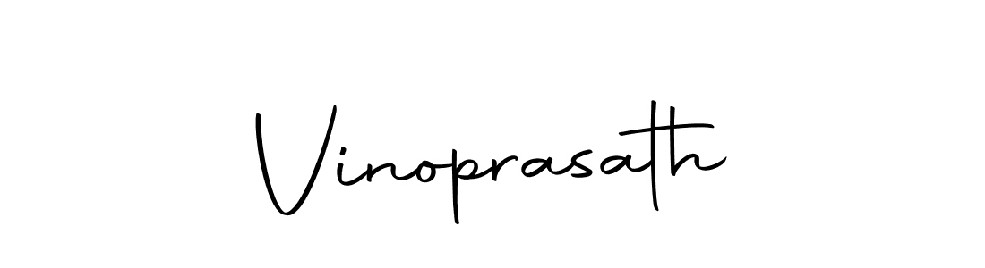 Design your own signature with our free online signature maker. With this signature software, you can create a handwritten (Autography-DOLnW) signature for name Vinoprasath. Vinoprasath signature style 10 images and pictures png