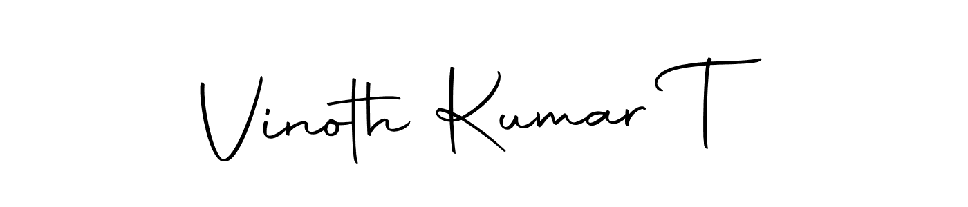 How to make Vinoth Kumar T signature? Autography-DOLnW is a professional autograph style. Create handwritten signature for Vinoth Kumar T name. Vinoth Kumar T signature style 10 images and pictures png
