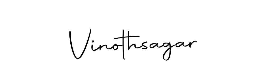 How to make Vinothsagar signature? Autography-DOLnW is a professional autograph style. Create handwritten signature for Vinothsagar name. Vinothsagar signature style 10 images and pictures png