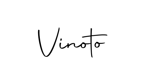 Vinoto stylish signature style. Best Handwritten Sign (Autography-DOLnW) for my name. Handwritten Signature Collection Ideas for my name Vinoto. Vinoto signature style 10 images and pictures png