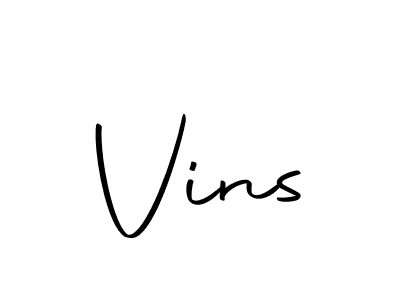 How to make Vins signature? Autography-DOLnW is a professional autograph style. Create handwritten signature for Vins name. Vins signature style 10 images and pictures png