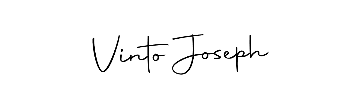 You can use this online signature creator to create a handwritten signature for the name Vinto Joseph. This is the best online autograph maker. Vinto Joseph signature style 10 images and pictures png