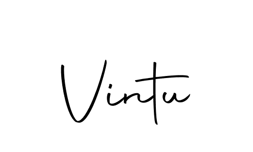 Make a beautiful signature design for name Vintu. Use this online signature maker to create a handwritten signature for free. Vintu signature style 10 images and pictures png