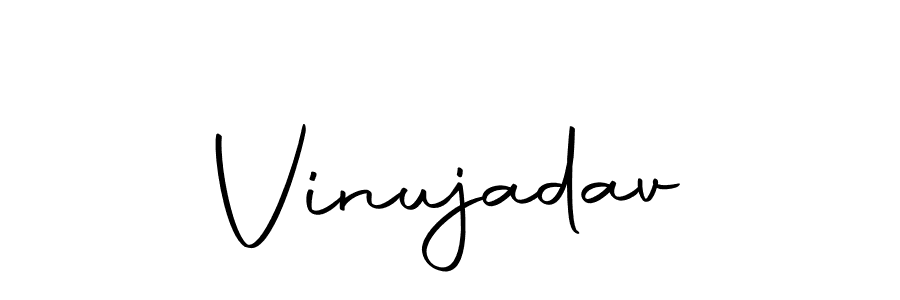 Make a beautiful signature design for name Vinujadav. With this signature (Autography-DOLnW) style, you can create a handwritten signature for free. Vinujadav signature style 10 images and pictures png