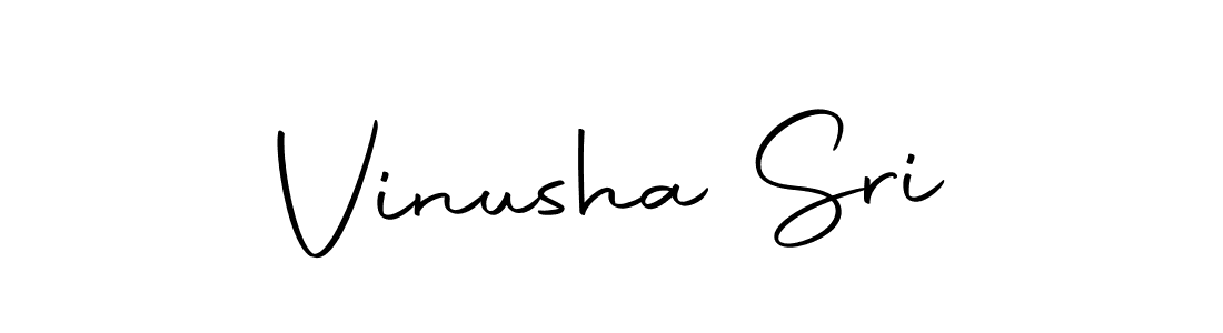 The best way (Autography-DOLnW) to make a short signature is to pick only two or three words in your name. The name Vinusha Sri include a total of six letters. For converting this name. Vinusha Sri signature style 10 images and pictures png