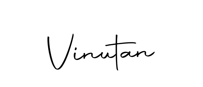 Make a beautiful signature design for name Vinutan. Use this online signature maker to create a handwritten signature for free. Vinutan signature style 10 images and pictures png