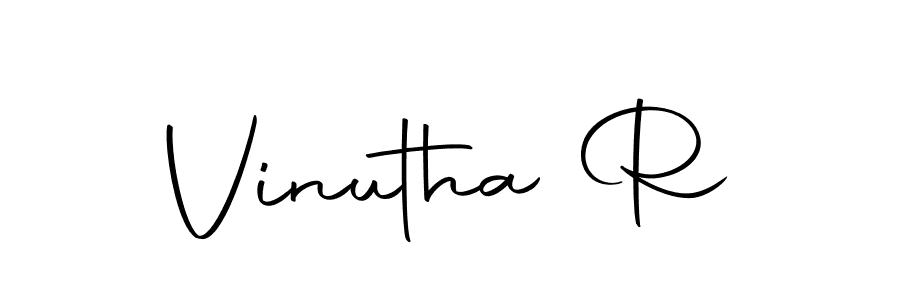 Autography-DOLnW is a professional signature style that is perfect for those who want to add a touch of class to their signature. It is also a great choice for those who want to make their signature more unique. Get Vinutha R name to fancy signature for free. Vinutha R signature style 10 images and pictures png