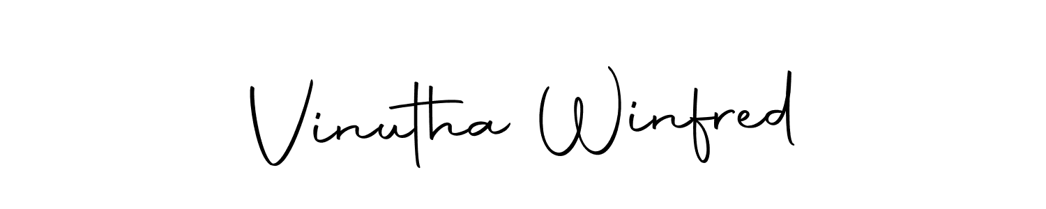 The best way (Autography-DOLnW) to make a short signature is to pick only two or three words in your name. The name Vinutha Winfred include a total of six letters. For converting this name. Vinutha Winfred signature style 10 images and pictures png