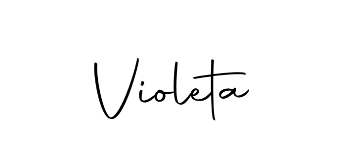 Use a signature maker to create a handwritten signature online. With this signature software, you can design (Autography-DOLnW) your own signature for name Violeta. Violeta signature style 10 images and pictures png
