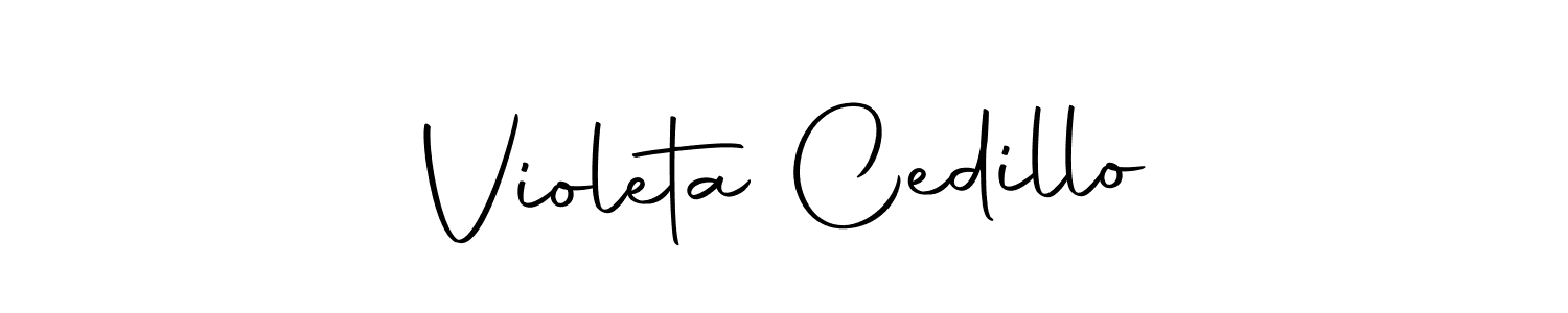 Autography-DOLnW is a professional signature style that is perfect for those who want to add a touch of class to their signature. It is also a great choice for those who want to make their signature more unique. Get Violeta Cedillo name to fancy signature for free. Violeta Cedillo signature style 10 images and pictures png