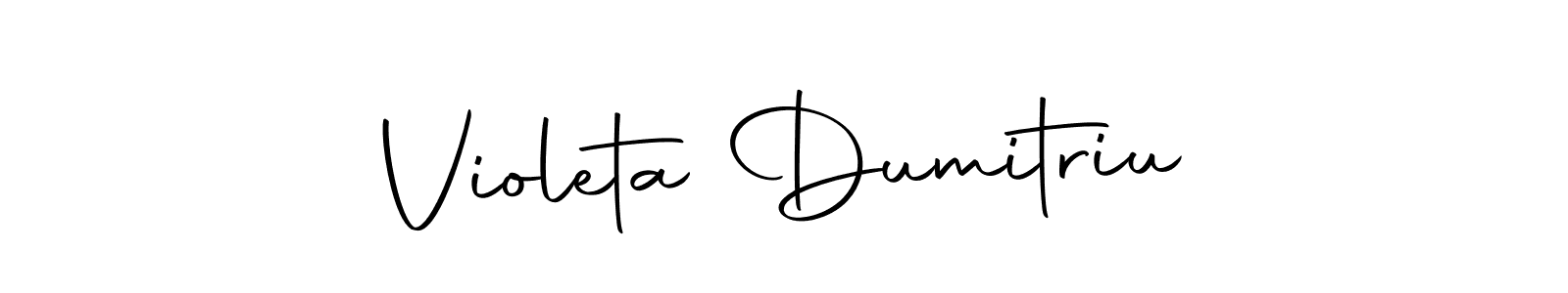 Make a beautiful signature design for name Violeta Dumitriu. Use this online signature maker to create a handwritten signature for free. Violeta Dumitriu signature style 10 images and pictures png