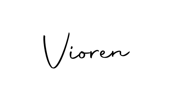 Make a beautiful signature design for name Vioren. Use this online signature maker to create a handwritten signature for free. Vioren signature style 10 images and pictures png