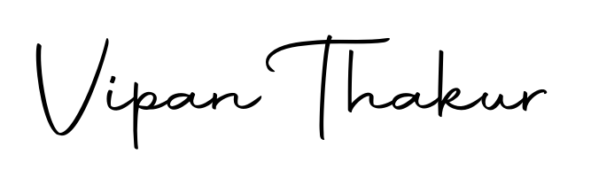Practice writing Vipan Thakur with the flow of Autography-DOLnW lettering. A fantastic source of inspiration for developing your personal signature style. Vipan Thakur signature style 10 images and pictures png