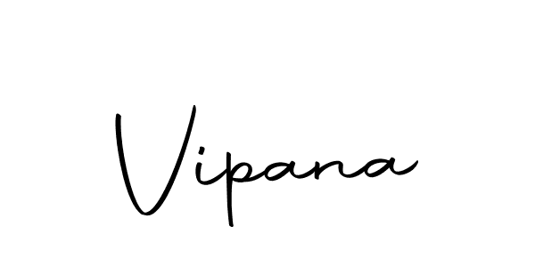 Use a signature maker to create a handwritten signature online. With this signature software, you can design (Autography-DOLnW) your own signature for name Vipana. Vipana signature style 10 images and pictures png