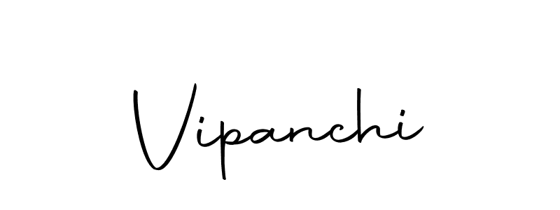 Use a signature maker to create a handwritten signature online. With this signature software, you can design (Autography-DOLnW) your own signature for name Vipanchi. Vipanchi signature style 10 images and pictures png