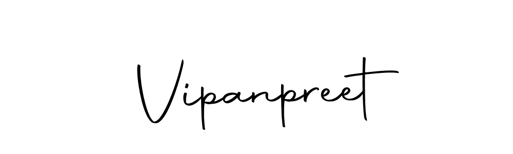 How to make Vipanpreet signature? Autography-DOLnW is a professional autograph style. Create handwritten signature for Vipanpreet name. Vipanpreet signature style 10 images and pictures png