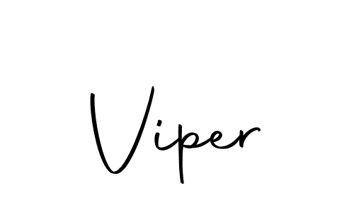 How to make Viper signature? Autography-DOLnW is a professional autograph style. Create handwritten signature for Viper name. Viper signature style 10 images and pictures png