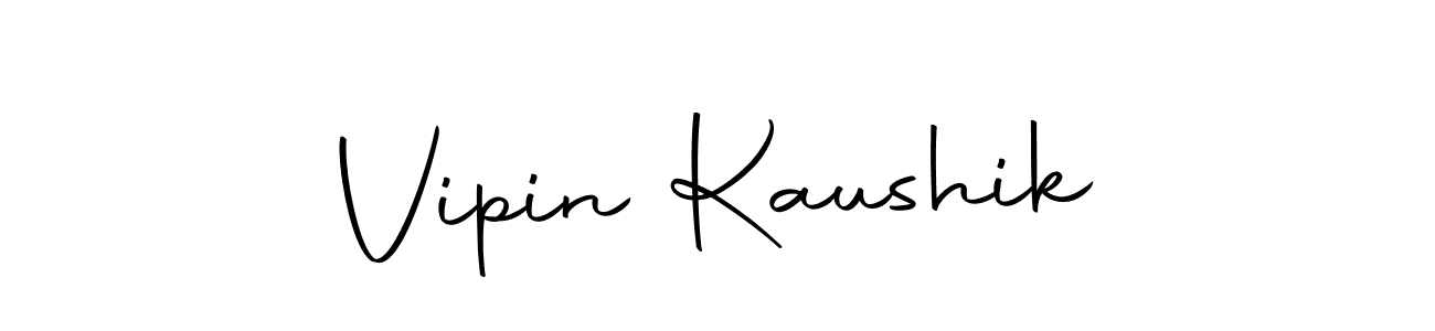 Make a beautiful signature design for name Vipin Kaushik. Use this online signature maker to create a handwritten signature for free. Vipin Kaushik signature style 10 images and pictures png