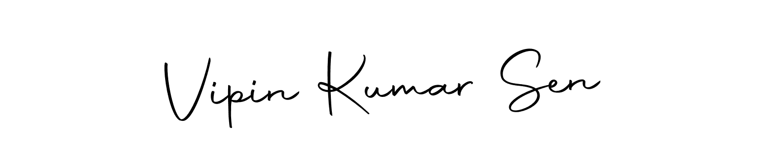 Vipin Kumar Sen stylish signature style. Best Handwritten Sign (Autography-DOLnW) for my name. Handwritten Signature Collection Ideas for my name Vipin Kumar Sen. Vipin Kumar Sen signature style 10 images and pictures png