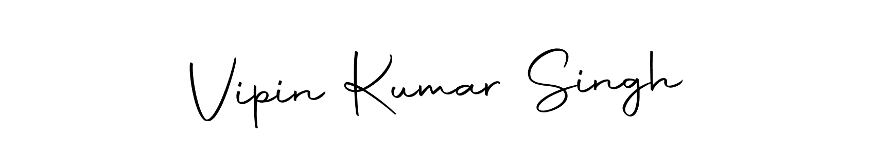 Make a beautiful signature design for name Vipin Kumar Singh. With this signature (Autography-DOLnW) style, you can create a handwritten signature for free. Vipin Kumar Singh signature style 10 images and pictures png