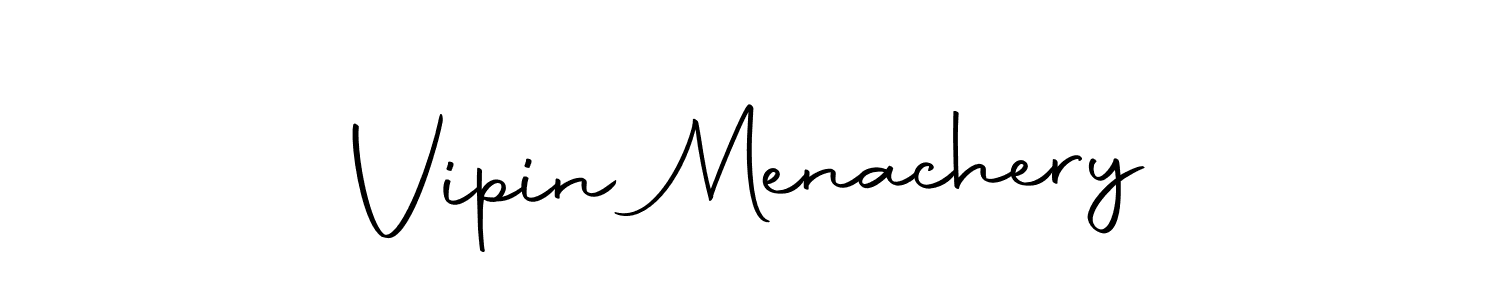 This is the best signature style for the Vipin Menachery name. Also you like these signature font (Autography-DOLnW). Mix name signature. Vipin Menachery signature style 10 images and pictures png