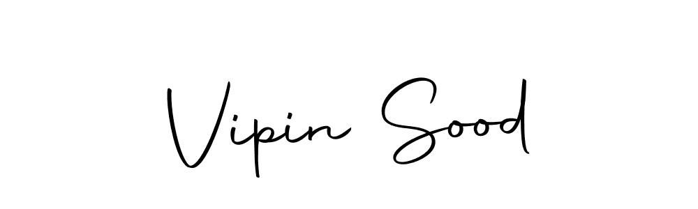 How to make Vipin Sood signature? Autography-DOLnW is a professional autograph style. Create handwritten signature for Vipin Sood name. Vipin Sood signature style 10 images and pictures png