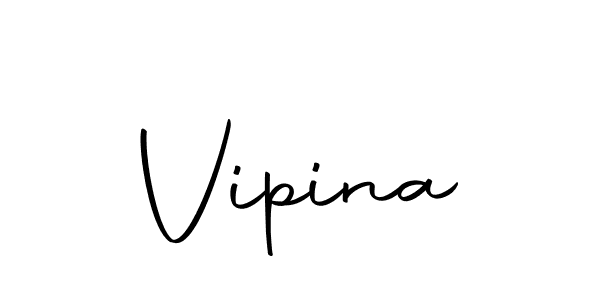 How to make Vipina signature? Autography-DOLnW is a professional autograph style. Create handwritten signature for Vipina name. Vipina signature style 10 images and pictures png