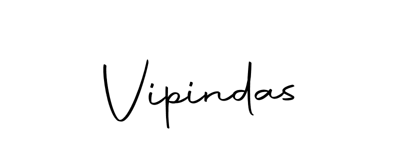 Create a beautiful signature design for name Vipindas. With this signature (Autography-DOLnW) fonts, you can make a handwritten signature for free. Vipindas signature style 10 images and pictures png