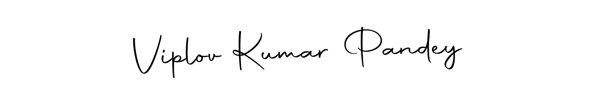 if you are searching for the best signature style for your name Viplov Kumar Pandey. so please give up your signature search. here we have designed multiple signature styles  using Autography-DOLnW. Viplov Kumar Pandey signature style 10 images and pictures png