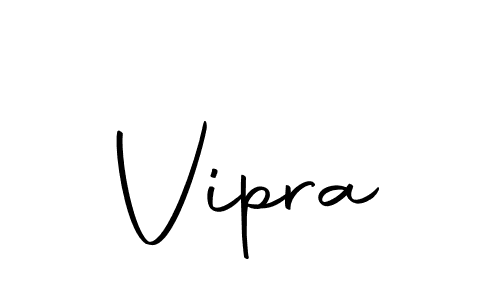 Make a beautiful signature design for name Vipra. With this signature (Autography-DOLnW) style, you can create a handwritten signature for free. Vipra signature style 10 images and pictures png