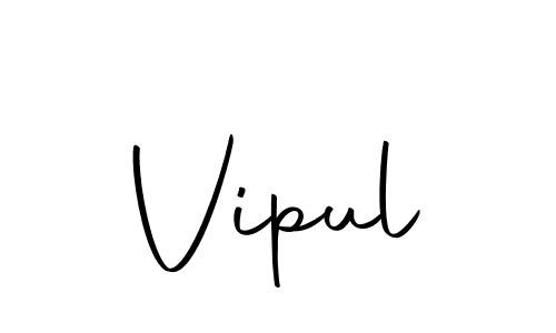 Use a signature maker to create a handwritten signature online. With this signature software, you can design (Autography-DOLnW) your own signature for name Vipul. Vipul signature style 10 images and pictures png