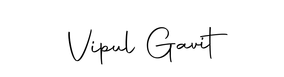 Design your own signature with our free online signature maker. With this signature software, you can create a handwritten (Autography-DOLnW) signature for name Vipul Gavit. Vipul Gavit signature style 10 images and pictures png