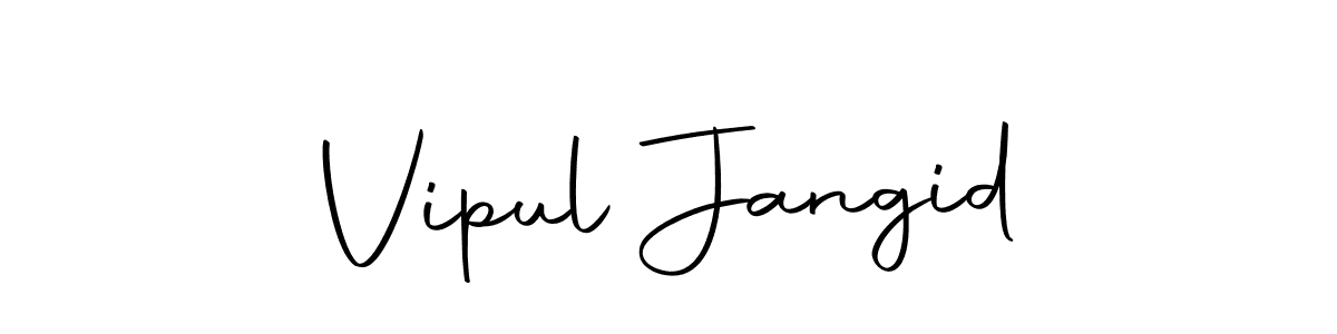 Make a beautiful signature design for name Vipul Jangid. Use this online signature maker to create a handwritten signature for free. Vipul Jangid signature style 10 images and pictures png