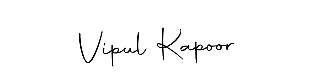 Make a beautiful signature design for name Vipul Kapoor. Use this online signature maker to create a handwritten signature for free. Vipul Kapoor signature style 10 images and pictures png