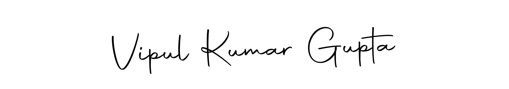 Use a signature maker to create a handwritten signature online. With this signature software, you can design (Autography-DOLnW) your own signature for name Vipul Kumar Gupta. Vipul Kumar Gupta signature style 10 images and pictures png