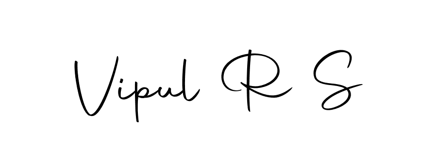How to make Vipul R S signature? Autography-DOLnW is a professional autograph style. Create handwritten signature for Vipul R S name. Vipul R S signature style 10 images and pictures png