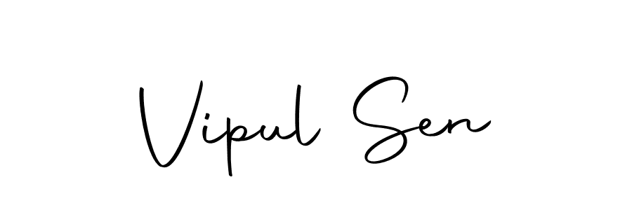 Make a beautiful signature design for name Vipul Sen. Use this online signature maker to create a handwritten signature for free. Vipul Sen signature style 10 images and pictures png