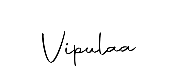 Use a signature maker to create a handwritten signature online. With this signature software, you can design (Autography-DOLnW) your own signature for name Vipulaa. Vipulaa signature style 10 images and pictures png